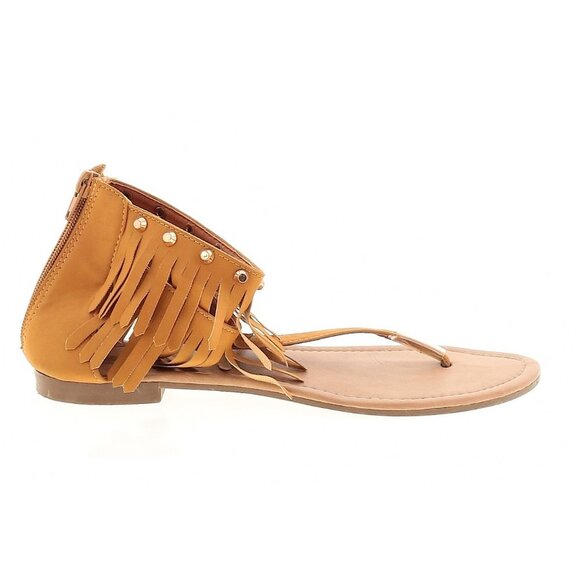 Boho Fringe Sandals - Picture 1 of 1